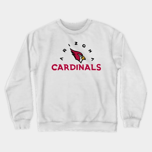 Arizona Cardinaaaals 11 Crewneck Sweatshirt by Very Simple Graph